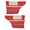 DO64CF00040511 64 SPORT FURY HTP PANELS - CRIMSON RED/PEARL WHITE - image 1