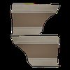 DO64CF00080658 64 FURY HARDTOP PANELS - DARK MET FAWN/MET FAWN - image 1