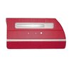 DO64CP00010511 64 POLARA 500 DOOR PANELS- CRIMSON RED W/PRL WHITE ACCENT - image 1