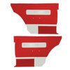 DO64CP00040511 64 POLARA 500 HTP PANELS - RED W/ PEARL WHITE ACCENT - image 1