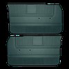 DO65CF00010414 65 SPORT FURY DOOR PANELS - DARK METALLIC TURQUOISE - image 1