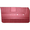 DO65CF0001052021 65 SPORT FURY DOOR PANELS - METALLIC RED W/ MED RED CARPET - image 1
