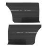 DO65CL0004010001 65 DART GT HARDTOP REAR PANELS - BLACK W/ BLACK CARPET - image 1