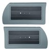 DO65CR00010315-PA 65 SATELLITE FRT PRE-ASSEMBLED DOOR PANELS - MED BLUE/MT BLUE - image 1