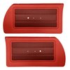 DO65CR00010535-PA 65 SATELLITE FRT PRE-ASSEMBLED DOOR PANELS - MT MAROON/RED - image 1