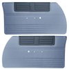 DO65CR20012334-PA 65 BELVEDERE II PRE-ASSEMBLED FRT DOOR PANELS - MT NAVY/BLUE - image 1