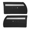 DO65CW00010123-PA 65 CORONET 500 PRE-ASSEMBLED DOOR PANELS - BLACK W/ SILVER - image 1