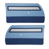 DO65CW00010335-PA 65 CORONET 500 PRE-ASSEMBLED DOOR PANELS- MT BLUE W/ SILVER - image 1
