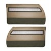 DO65CW00010409 65 CORONET 500 DOOR PANELS-MET TURQ/DK GRN ACC/SILVER INSERT - image 1