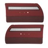 DO65CW00010534-PA 65 CORONET 500 PRE-ASSEMBLED DOOR PANELS - MT RED W/ SILVER - image 1