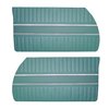 DO65CW00020416 65 CORONET 440 DOOR PANELS - METALLIC TURQUOISE - image 1