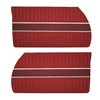 DO65CW00020537 65 CORONET 440 DOOR PANELS - MET MAROON/MED RED - image 1