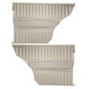 DO65CW00080610 65 CORONET 440 HARDTOP REAR PANELS - METALLIC FAWN - image 1