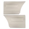 DO67CB00N48202 67 BARRACUDA HARDTOP REAR PANELS - PEARL WHITE - image 1
