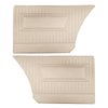 DO67CB00N48618 67 BARRACUDA HARDTOP REAR PANELS - LIGHT GOLD - image 1
