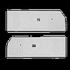 DO67CR00010202 67 GTX/SATELLITE BUCKET FRONT PANELS - PEARL WHITE - image 1