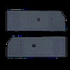 DO67CR00010320 67 GTX/SATELLITE BUCKET FRONT PANELS - METALLIC NAVY - image 1