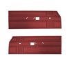 DO67CR20020520 67 BELVEDERE II BENCH FRONT PANELS - METALLIC RED - image 1