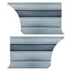 DO67CR20080327 67 BELVEDERE II BENCH HARDTOP REAR PANELS - MET NAVY/LM BLUE - image 1