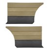 DO67CW00040647 67 CORONET RT/500 HARDTOP PANELS - GOLD/BLACK - image 1