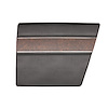 DO68CBD0F40100 68 BARRACUDA DELUXE FASTBACK REAR PANELS - BLACK - image 1