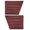 DO68CBS0F48526 68 BARRACUDA STANDARD FASTBACK REAR PANELS - METALLIC MAROON - image 1