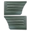 DO68CBS0N48430 68 BARRACUDA STANDARD HARDTOP REAR PANELS - DARK MET. GREEN - image 1