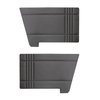 DO68CL00080100 68 DART HTP BENCH REAR PANELS BLACK - image 1