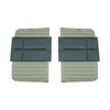 DO68CRP0060457 68 SATELLITE/RR BENCH CONV REAR PANELS - DM GREEN/LM GRN - image 1