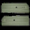 DO68CW00020432 68 CORONET 440/SUPERBEE DOOR PANELS - LIGHT METALLIC GREEN - image 1