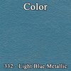 Hardtop Rear Panels for 1968 Dodge Coronet [Dark Blue/Light Blue, Cologne Grain] - image 4