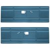 DO69CBS0010338 69 BARRACUDA STANDARD DOOR PANELS - BRIGHT BLUE - image 1