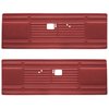 DO69CBS0010528 69 BARRACUDA STANDARD DOOR PANELS - RED - image 1