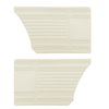 DO69CBS0N48200 69 BARRACUDA STANDARD HARDTOP REAR PANELS - WHITE - image 1