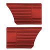 DO69CBS0N48528 69 BARRACUDA STANDARD HARDTOP REAR PANELS - RED - image 1