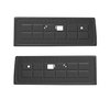 DO69CLU0020100 69 DART CUSTOM FRONT DOOR PANELS - BLACK - image 1