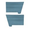 DO69CLV0048332H1 69/70 VALIANT/DART SWINGER HTP REAR PANELS - LT MET BLUE - image 1