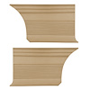 DO69CX00040670 69 CHARGER DUKES OF HAZZARD REAR PANELS - TAN - image 1