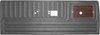 DO70CLDW012100 70 DUSTER BKT/BENCH W/CHROME FRONT PANELS - BLACK - image 1