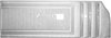 DO70CWD0012200 70 CORONET 440/SUPERBEE DOOR PANELS - WHITE - image 1
