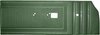 DO70CWD0012434 70 CORONET 440/SUPERBEE DOOR PANELS - DARK METALLIC GREEN - image 1