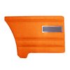 DO71CLD0048560F1 71 DUSTER /DEMON BENCH REAR PANELS - BRIGHT ORANGE - image 1