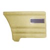 DO71CLD0048666F1 71 DUSTER /DEMON BENCH REAR PANELS - EMBER GOLD - image 1