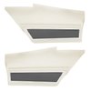 DO71CRD0048116 71 SATELLITE/RR DLX BNH RR BKT HARDTOP REAR UPPER-BLACK/WHITE - image 1