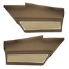DO71CRD0048665 71 SATELLITE/RR DLX BNH RR BKT HARDTOP REAR UPPER -BROWN/TAN - image 1