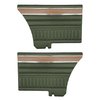 DO72CLD0048444F2 72 DUSTER/DEMON B/B HTP REAR PANELS - DARK GREEN - image 1