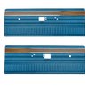DO72CLDK012340 72 DUSTER/DEMON/SCAMP/SWINGER BENCH FRONT PANELS BRIGHT BLUE - image 1