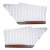 DO72CR00040200 72 SATELLITE/RR BUCKET UPPER REAR PANEL - WHITE - image 1