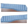 DO72CX00012340 72 CHARGER/CHARGER SE UPPER DOOR PANELS - BRT BLUE W/ WOOD - image 1