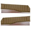 DO72CX00012662 72 CHARGER/CHARGER SE UPPER DOOR PANELS - BROWN W/ WOOD - image 1